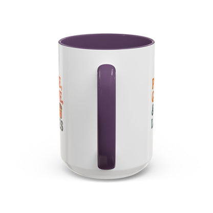 Peace, Love & Lattes Coffee Mug | Accent Mug for Coffee Lovers | Gift for Baristas, Friends, Home Decor, Kitchen Essentials