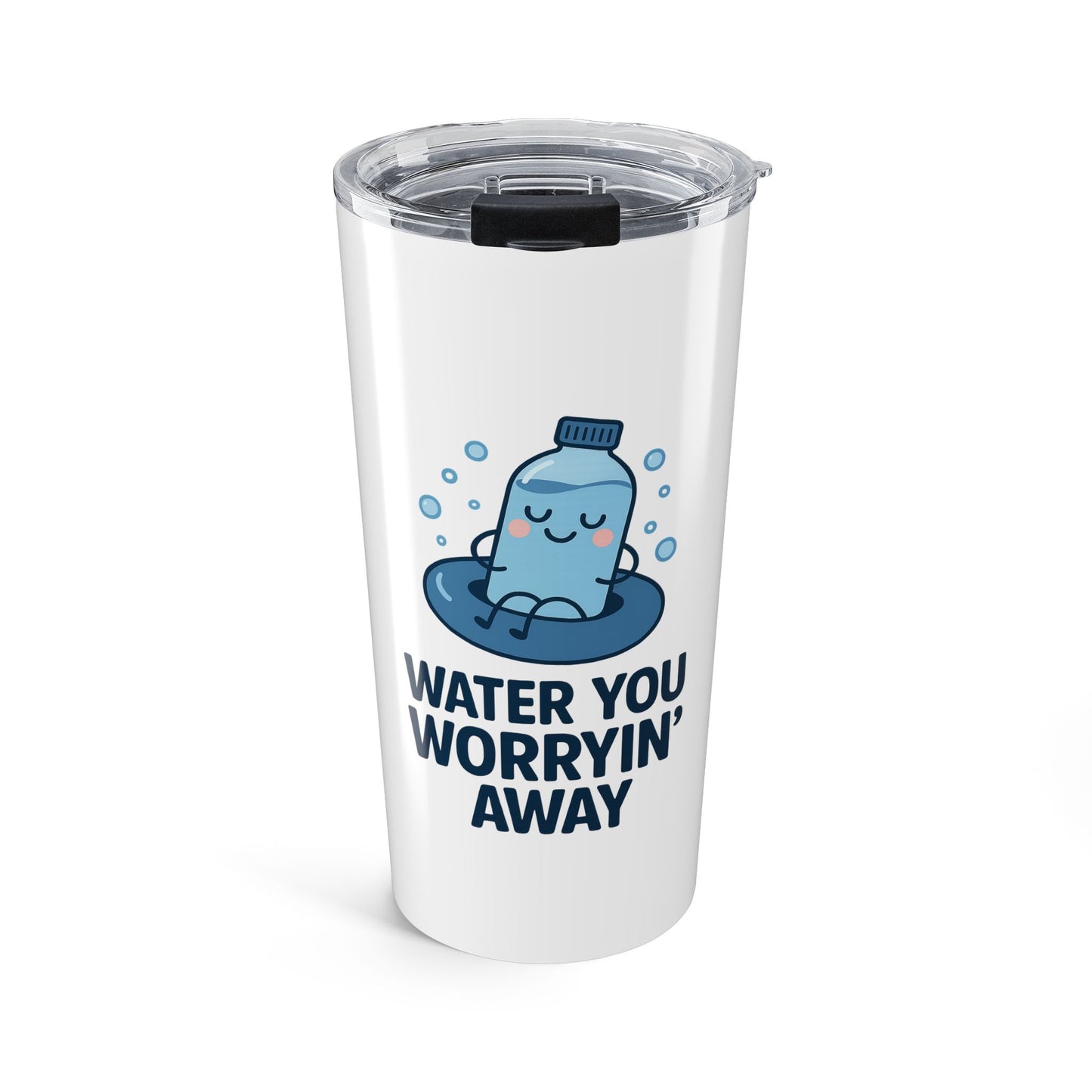 Funny Water Bottle Tumbler | 20oz Insulated Mug | Cute Travel Cup | Gift for Hydration Enthusiasts | Motivational Drinkware | Water [...]