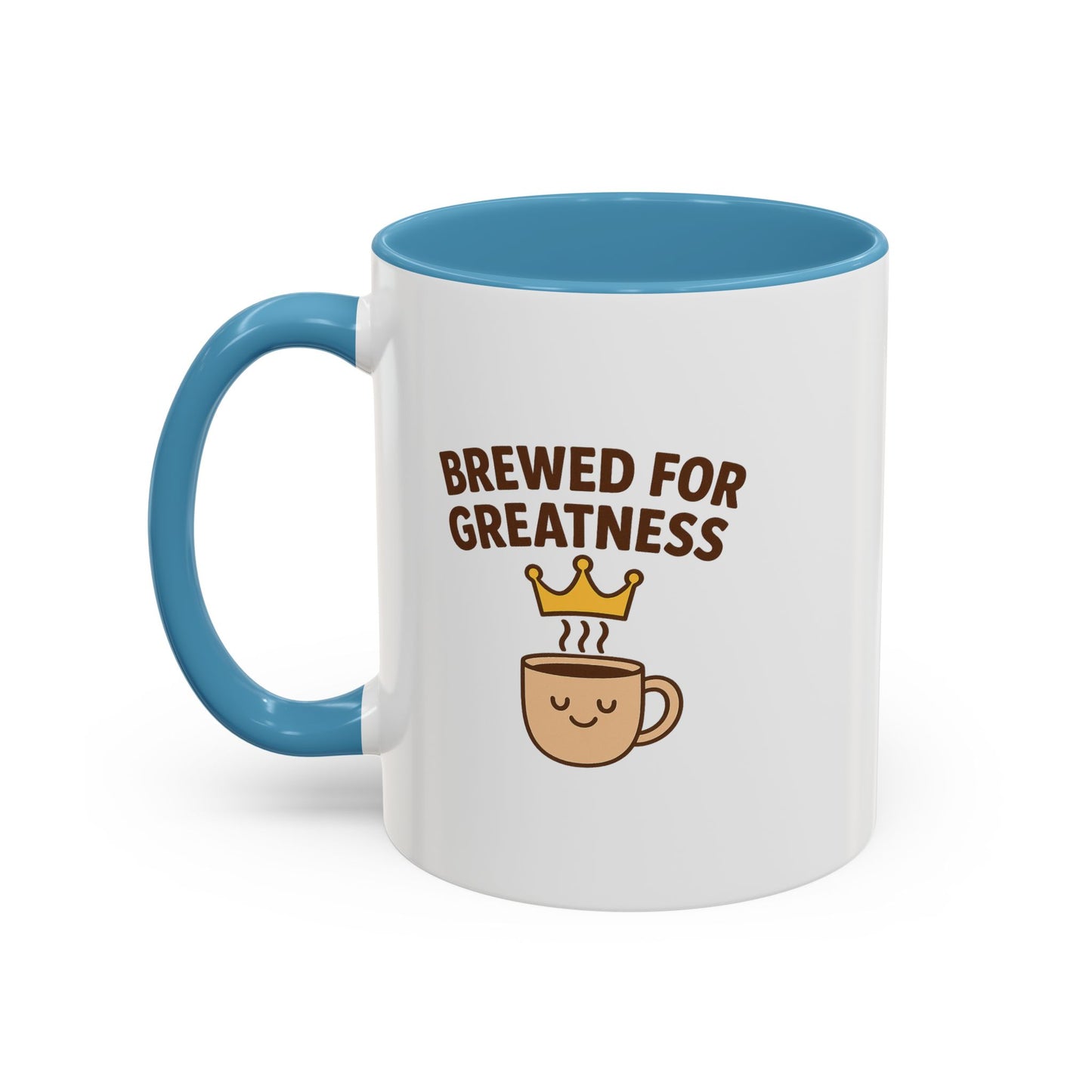 Brewed for Greatness Coffee Mug - Motivational Ceramic Cup, Office Gift, Home Decor, Birthday Present, Tea Lovers