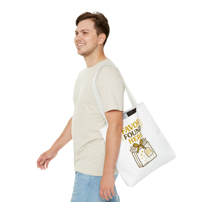 Favor Found Here Tote Bag - Perfect Gift for Celebrations, Party Favors, Birthday, Bridal Shower, Eco-Friendly