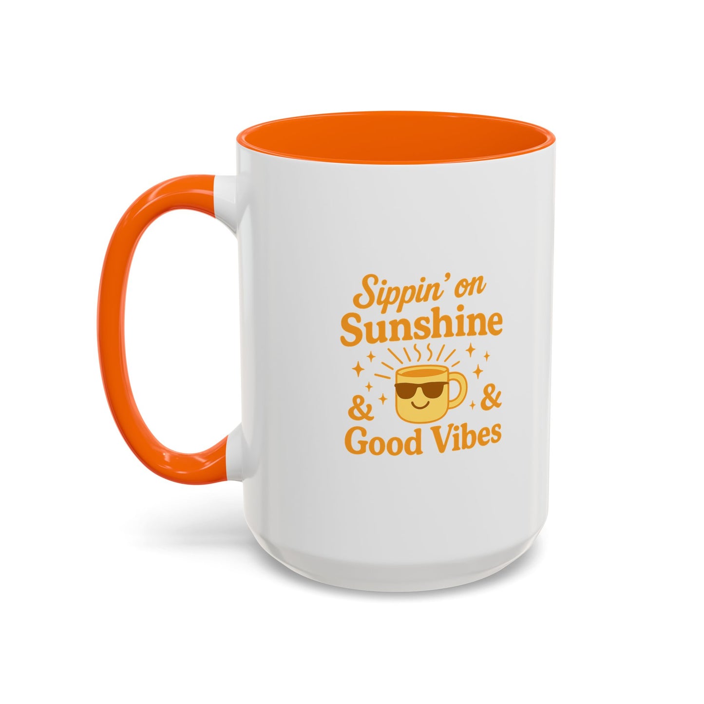 Sipping on Sunshine Coffee Mug - Brighten Your Morning Routine