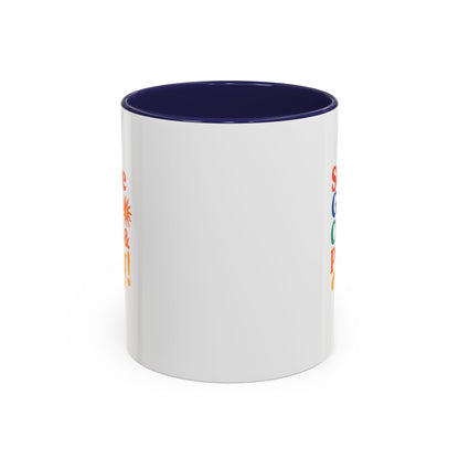 Colorful Inspirational Coffee Mug - Serve God Chill & Pray - Perfect for Gift, Relaxation, Daily Use, Coffee Lovers, Ceremonies