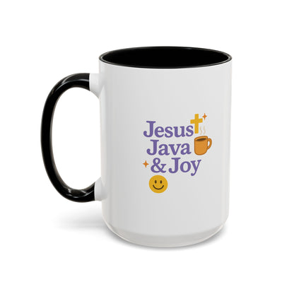 Christian Coffee Mug - Jesus Java & Joy - Faith-Based Gift, Inspirational Drinkware for Coffee Lovers, Perfect for Church Events, [...]
