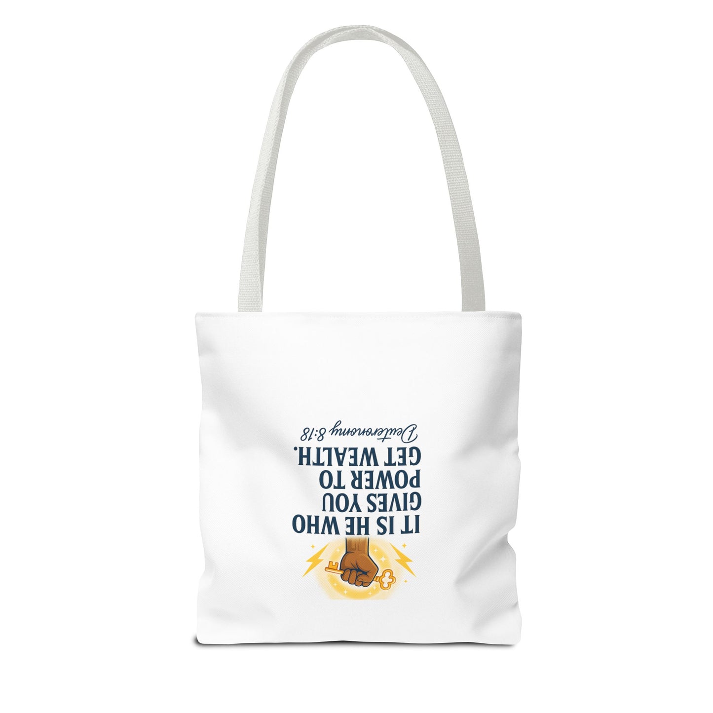 Affirmation Art Bible Verse Tote Bag