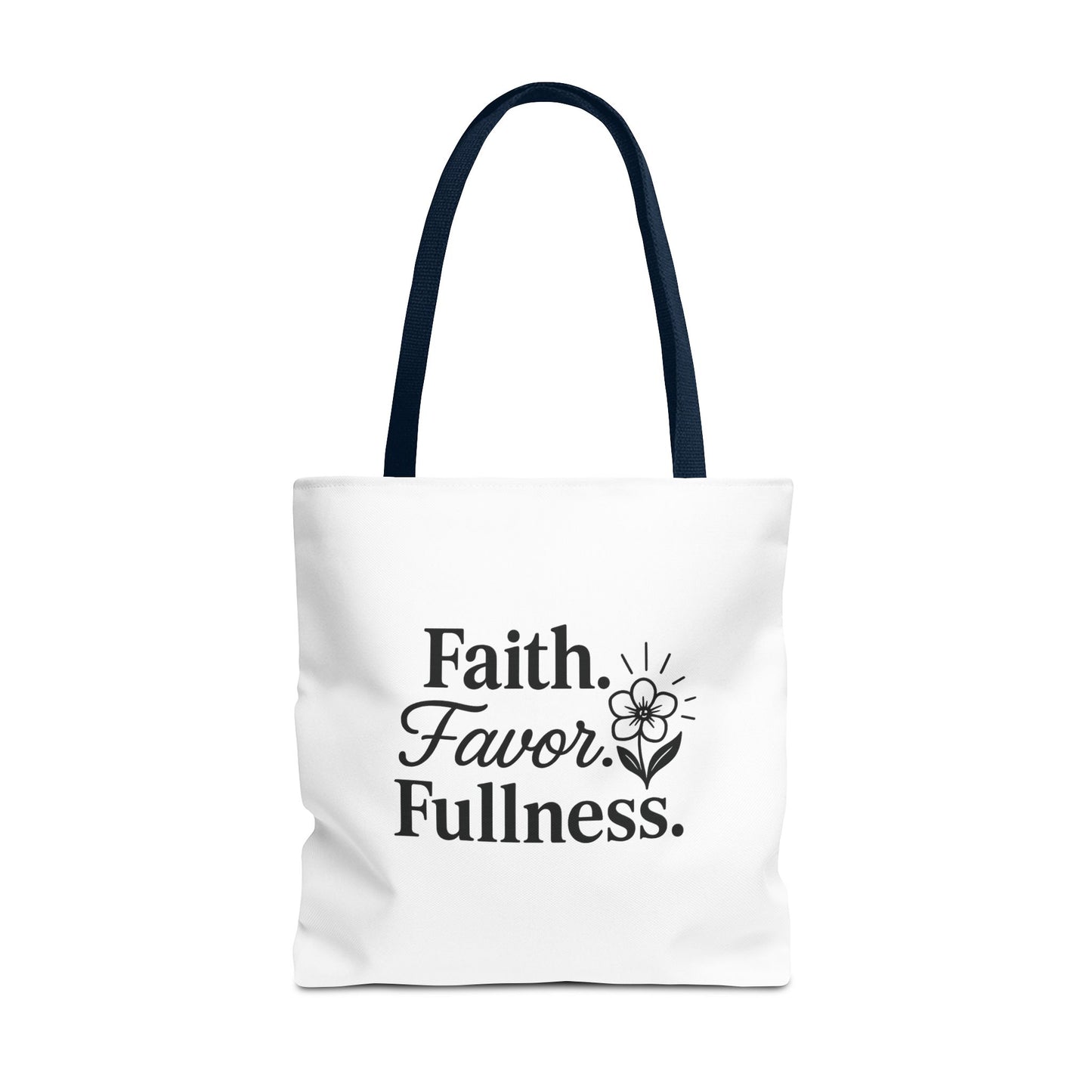 Faith-Inspired Tote Bag for Daily Essentials, Eco-Friendly Shopping Bag, Motivational Quote Tote, Spiritual Gift, Everyday Use