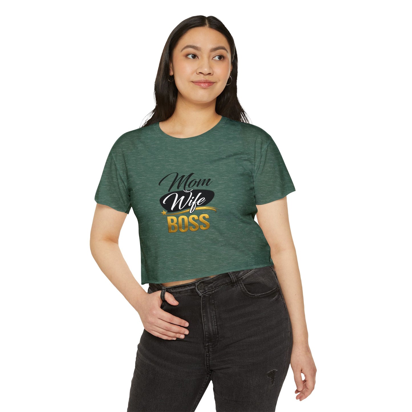 Mom Wife Boss Unisex Tee