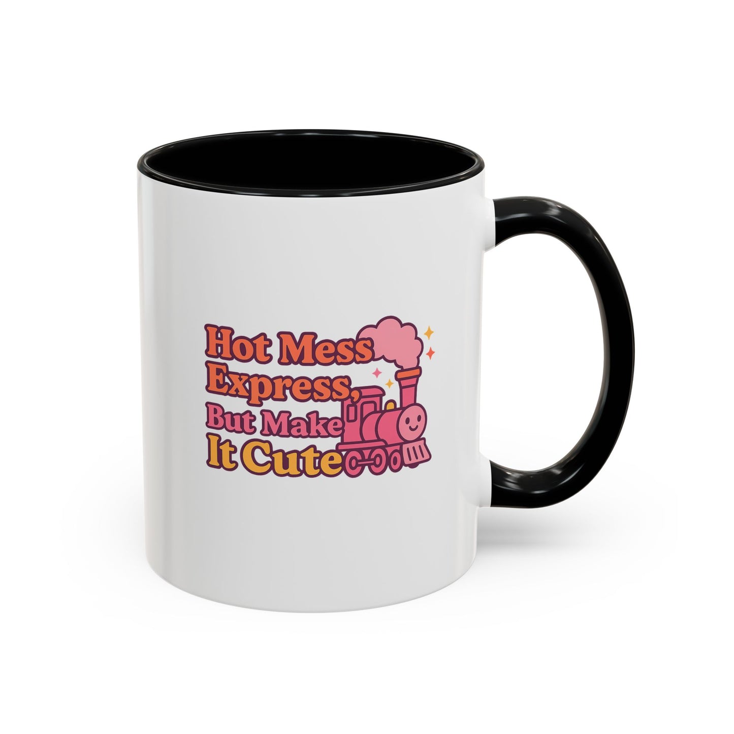 Cute Hot Mess Coffee Mug Fun Gift for Friends 11 & 15oz