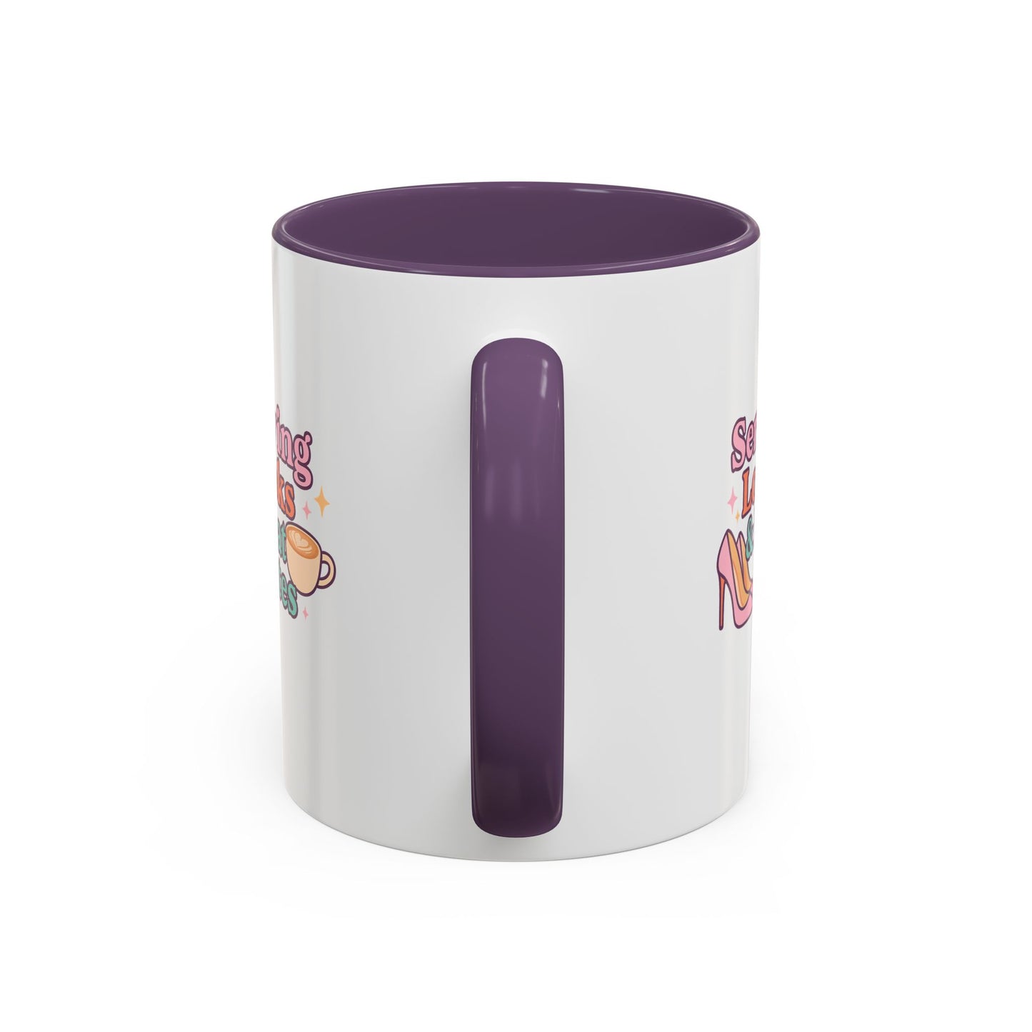 Chic Coffee Mug: Serving Looks & Lattes | Trendy Gift for Coffee Lovers, Fashion Enthusiasts, Housewarming, Birthdays, Mom's Day