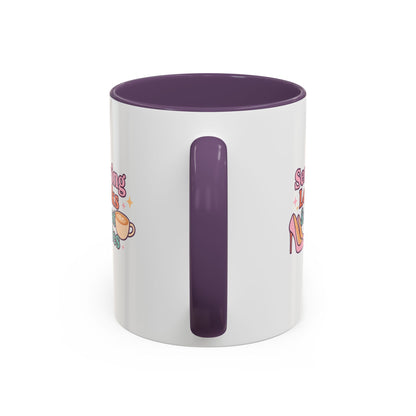 Chic Coffee Mug: Serving Looks & Lattes | Trendy Gift for Coffee Lovers, Fashion Enthusiasts, Housewarming, Birthdays, Mom's Day
