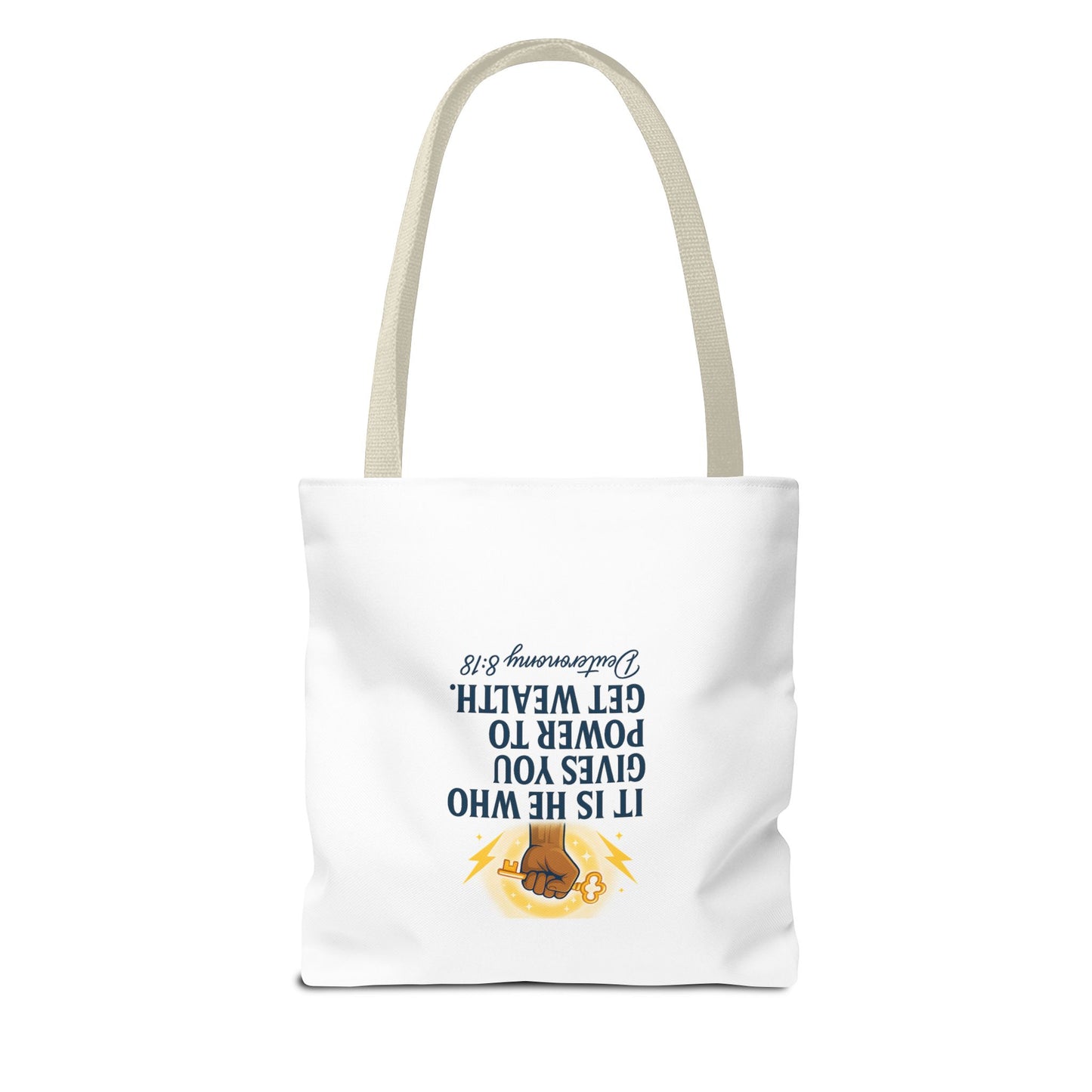 Affirmation Art Bible Verse Tote Bag
