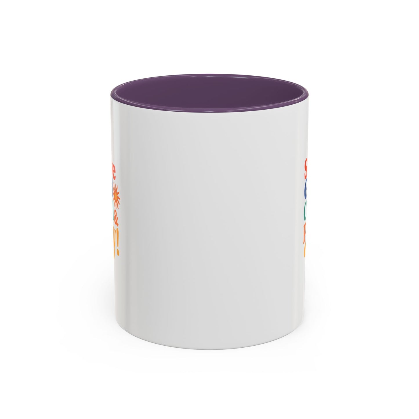 Serve God, Chill & Pray Accent Coffee Mug (11, 15oz)