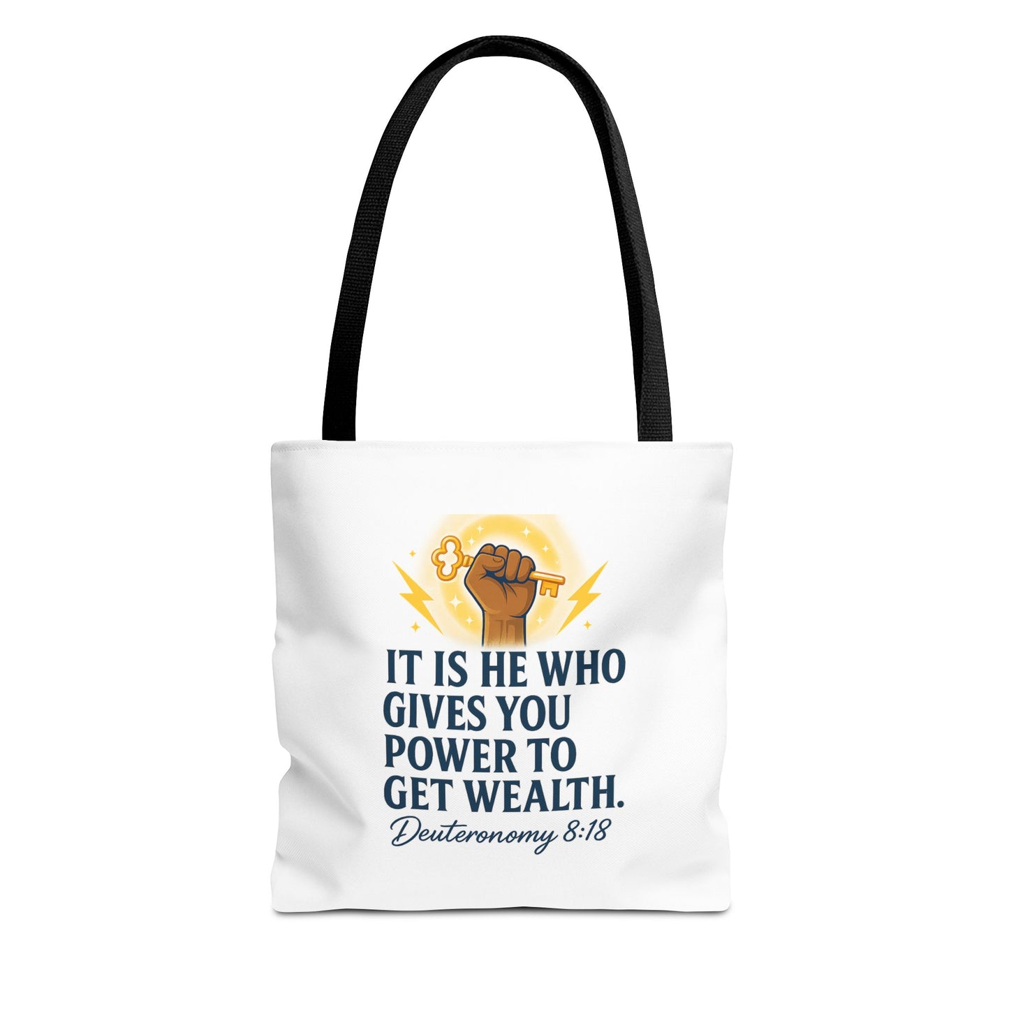 Empowering Inspirational Tote Bag, Motivational Bag, Gifts for Motivated Individuals, Scripture Tote, Versatile Shopping Bag