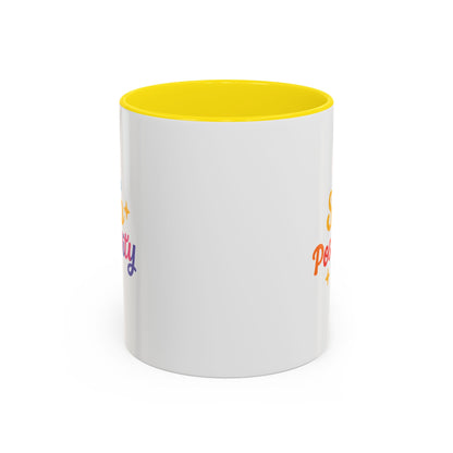Sip Positivity Accent Coffee Mug (11, 15oz)