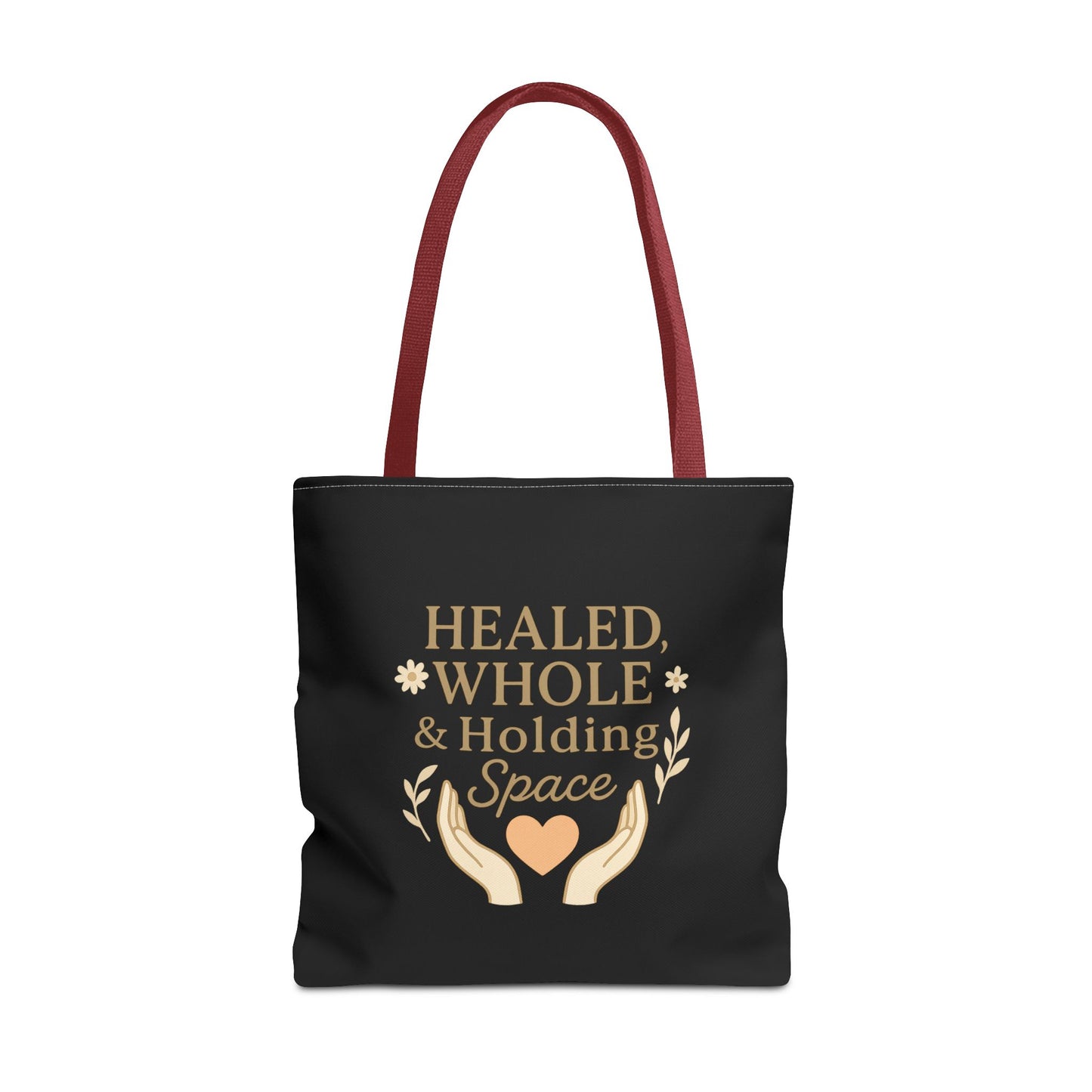 Spiritual Healing Tote Bag, Eco-Friendly Shopping Bag, Inspirational Gift, Reusable Market Tote, Mindfulness Carrier
