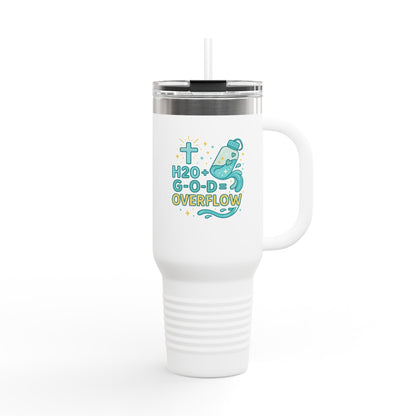 Faith-Inspired Insulated Travel Mug, 40oz - Perfect for Daily Hydration, Gifts, Church Events, and Outdoor Adventures