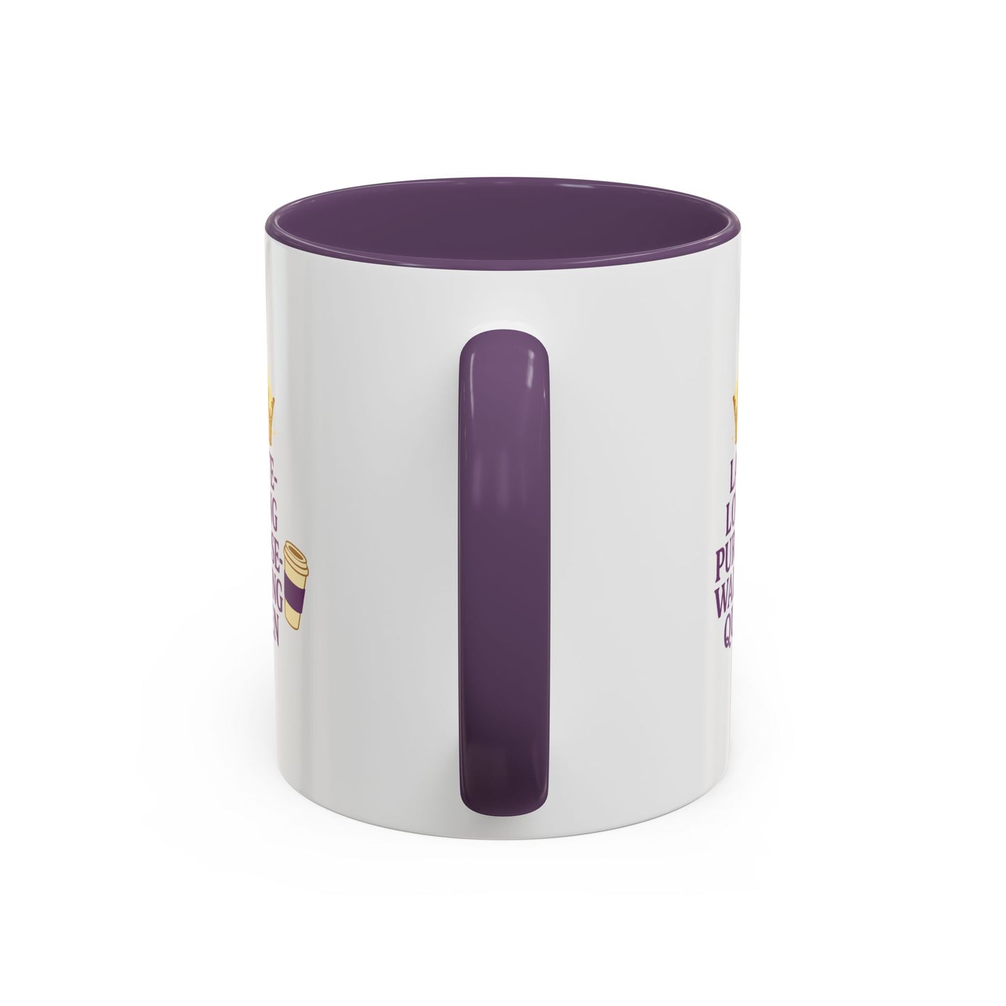 Latte-Loving Queen Coffee Mug - Perfect for Coffee Lovers, Birthday Gift, Personalized Kitchen Decor, Mother's Day Gift, Fun Office Mug
