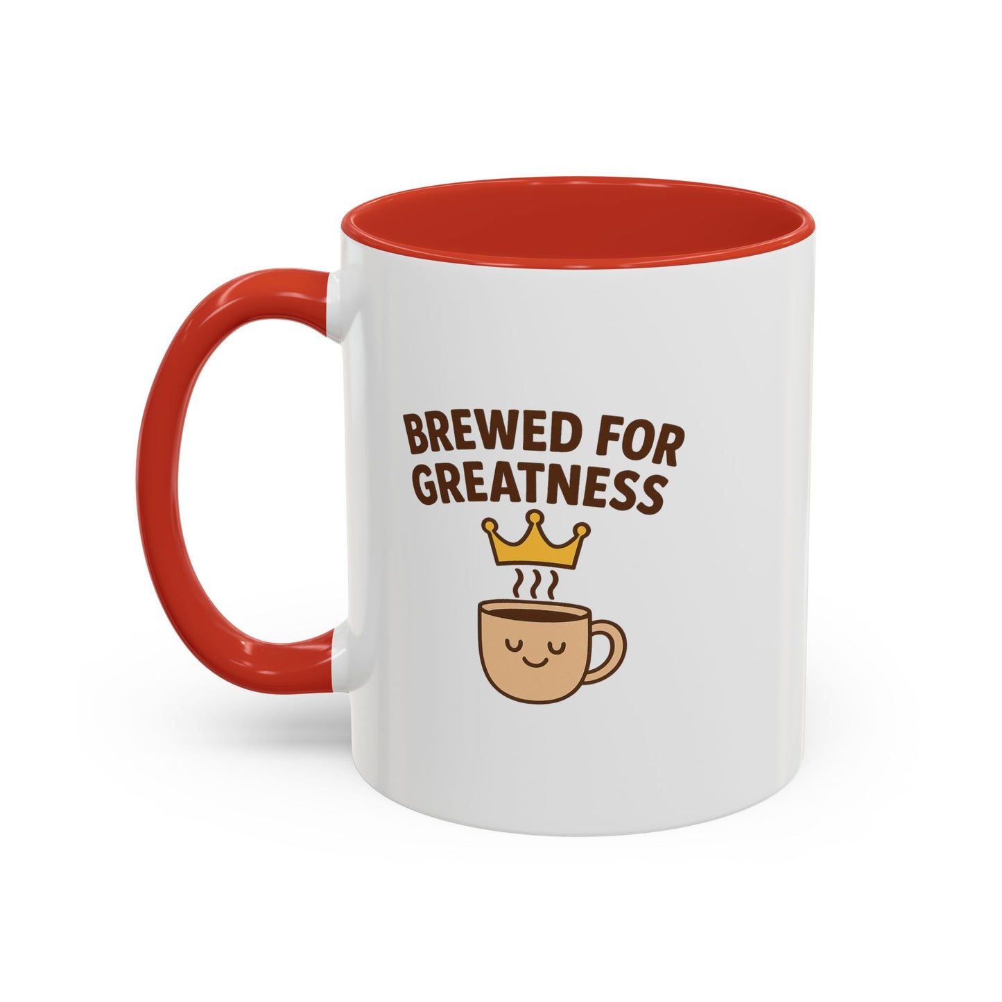 Brewed for Greatness Coffee Mug - Motivational Ceramic Cup, Office Gift, Home Decor, Birthday Present, Tea Lovers