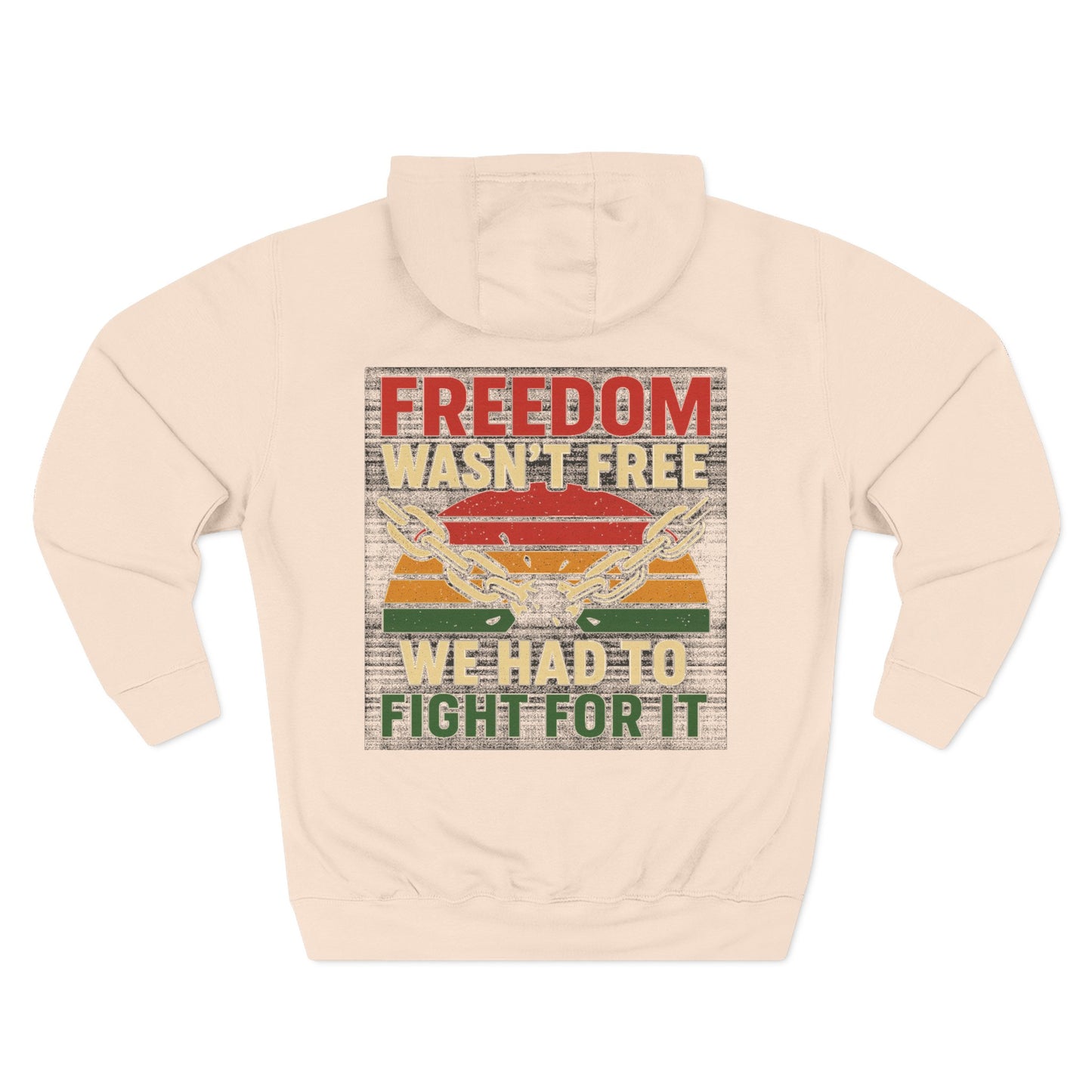 Freedom Fight Social Justice Fleece Hoodie
