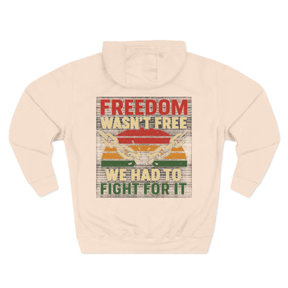Freedom Fight Social Justice Fleece Hoodie