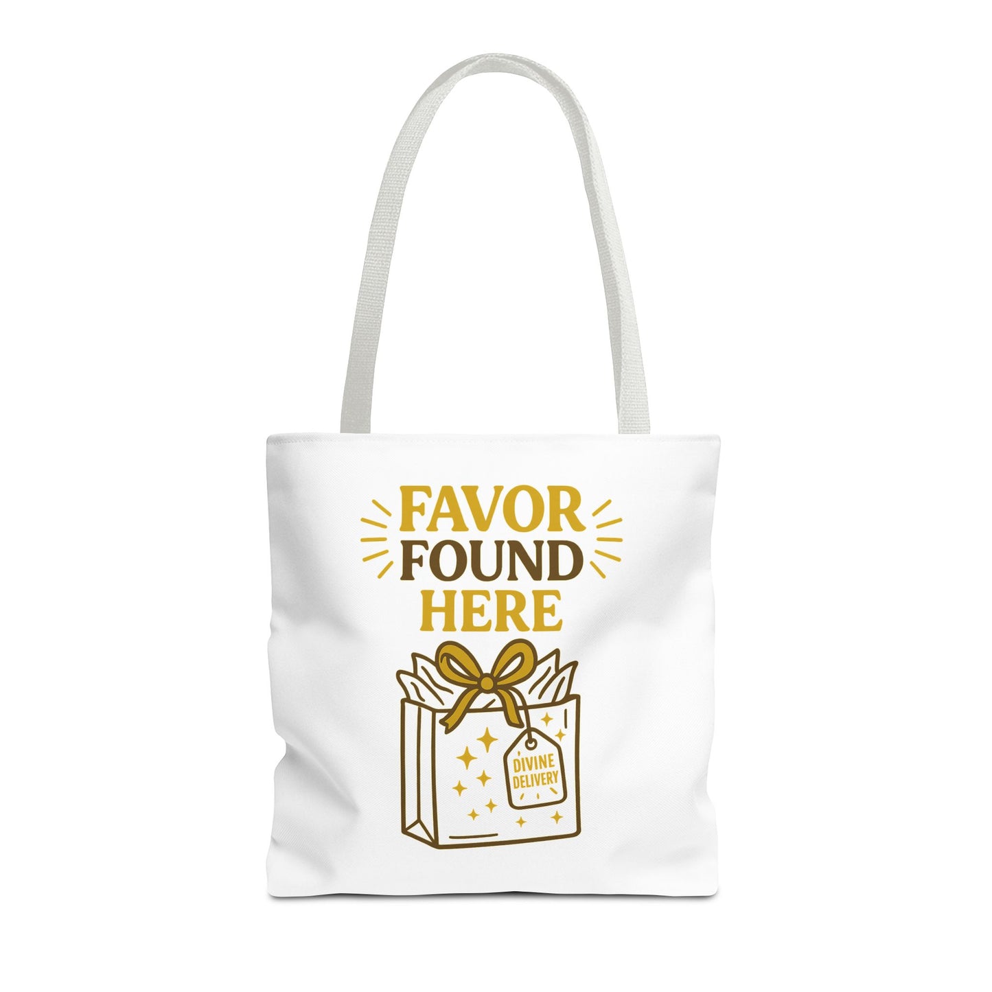 Favor Found Here Tote Bag - Perfect Gift for Celebrations, Party Favors, Birthday, Bridal Shower, Eco-Friendly