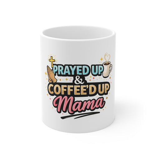God First Then Coffee Then Kids Mug – Funny Christian Mom Gift | Mother’s Day Coffee Cup