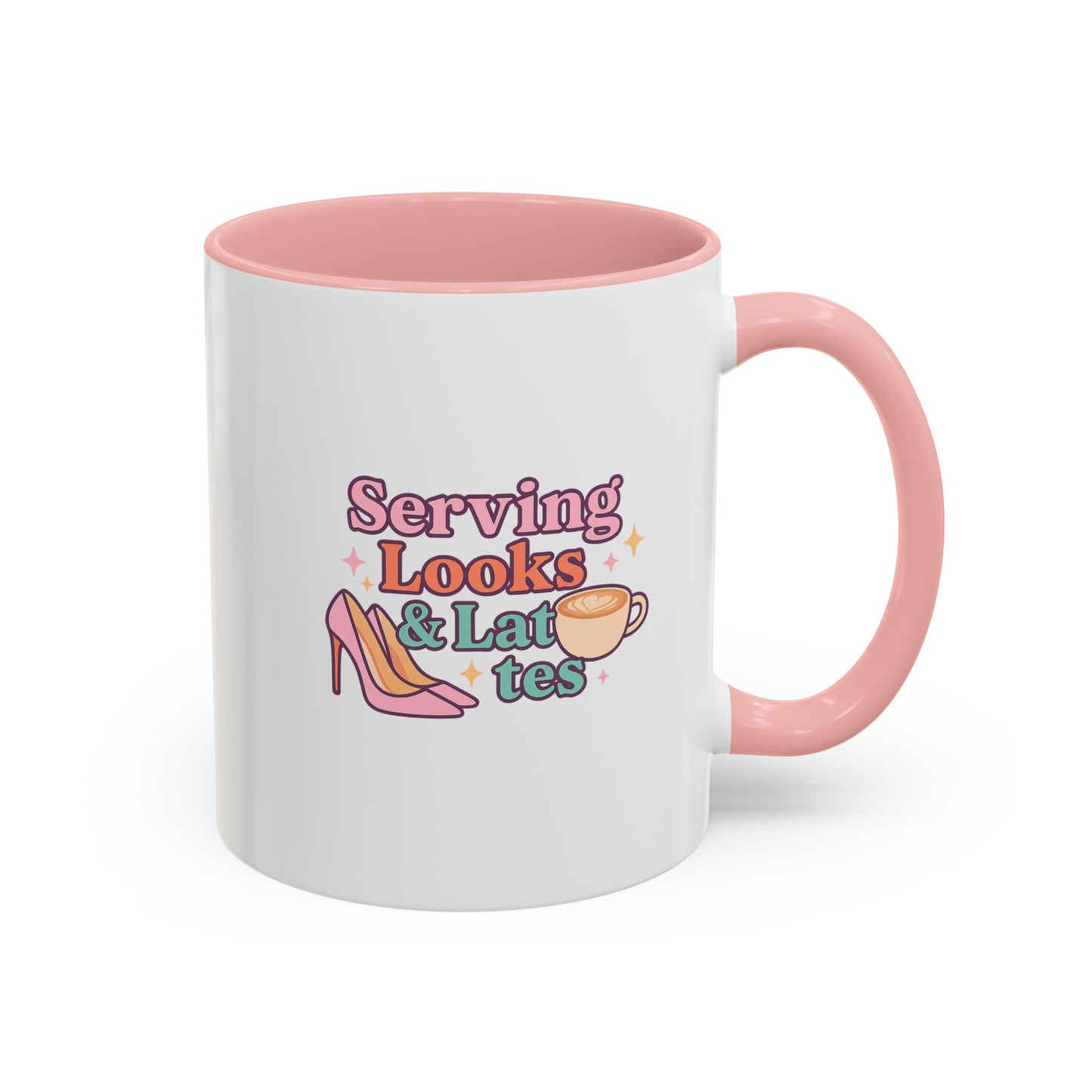 Chic Coffee Mug: Serving Looks & Lattes | Trendy Gift for Coffee Lovers, Fashion Enthusiasts, Housewarming, Birthdays, Mom's Day