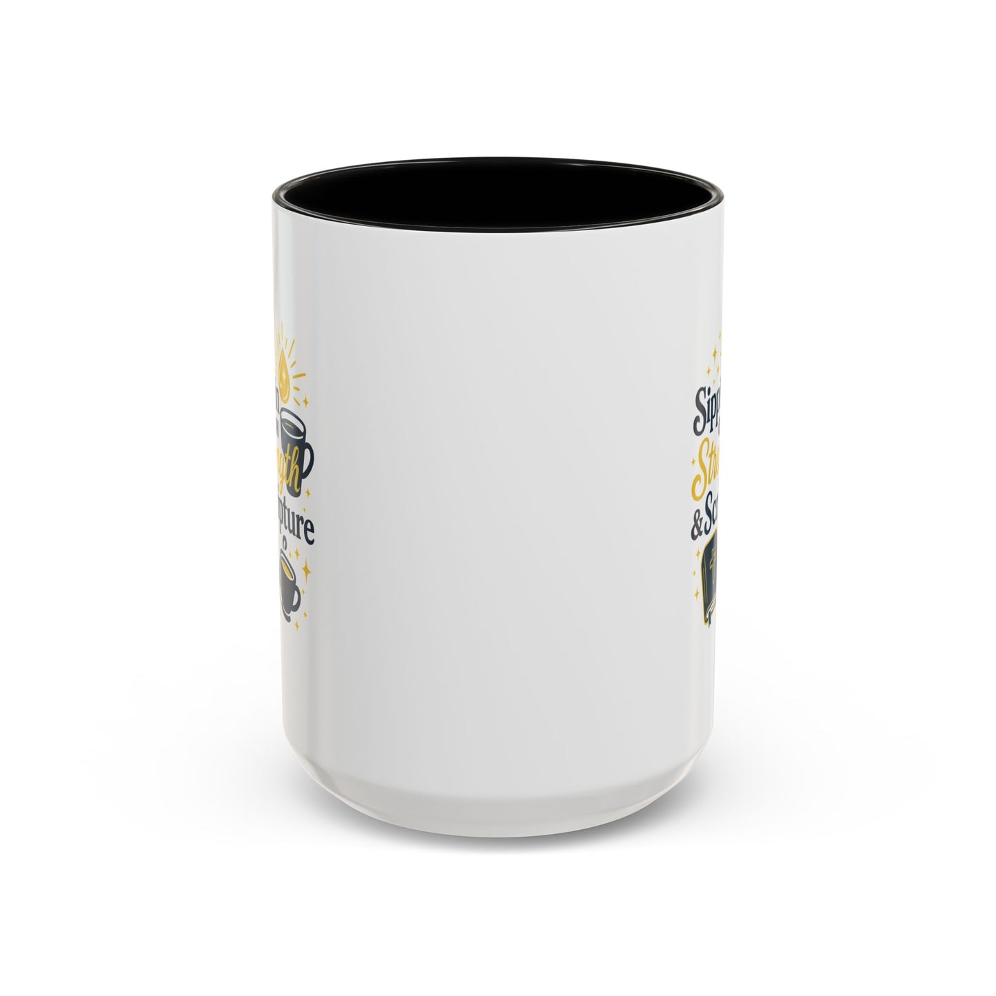 Inspirational Coffee Mug - Sippin' on Strength & Scripture - Perfect Gift for Coffee Lovers, Spiritual Growth, Daily Inspiration, [...]