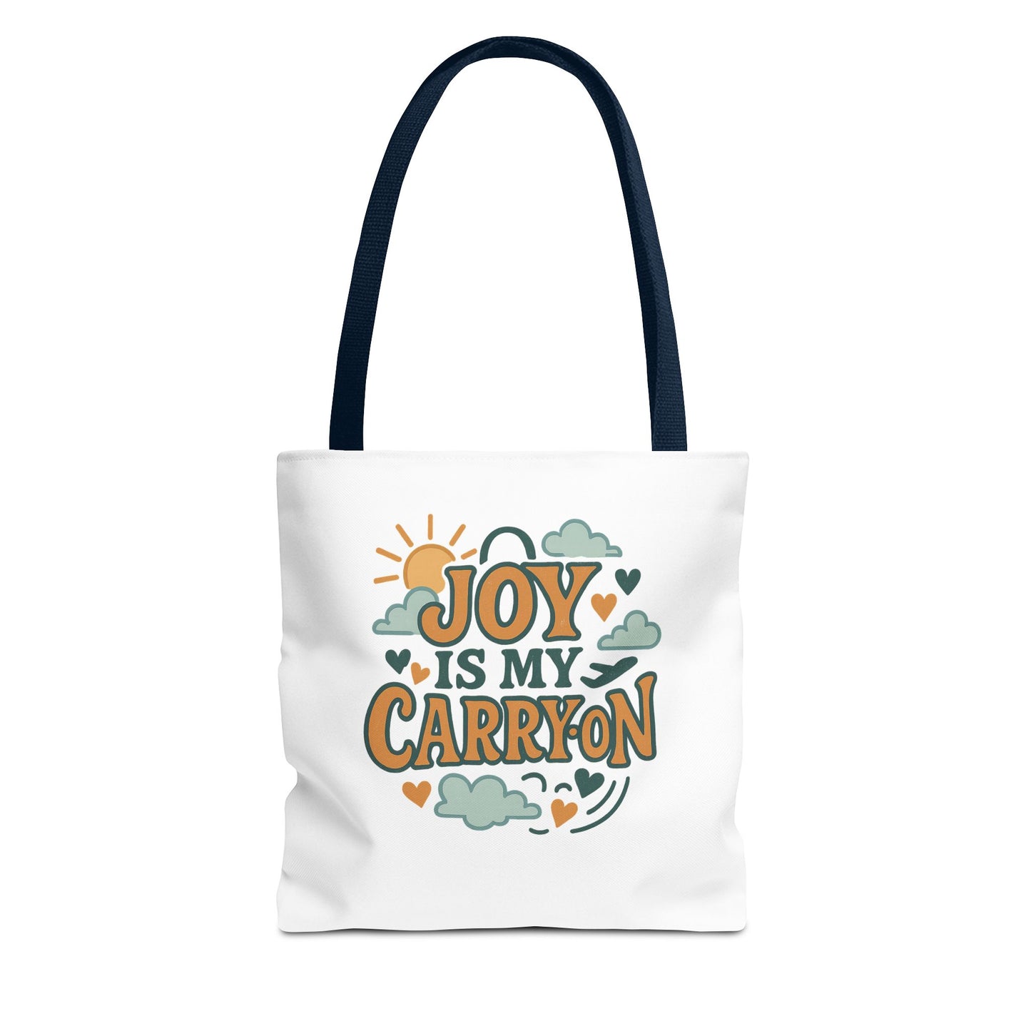 Joyful Carryall Tote Bag | Eco-Friendly Shopper | Perfect for Gifts, Organizing, Travel, Beach Days, and Everyday Errands