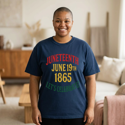 Juneteenth Freedom Day Garment-Dyed T-Shirt
