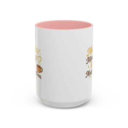 Mocha Mercy & Motivation Coffee Mug, Inspirational Coffee Cup, Gift for Coffee Lovers, Motivational Mug, Birthday Present