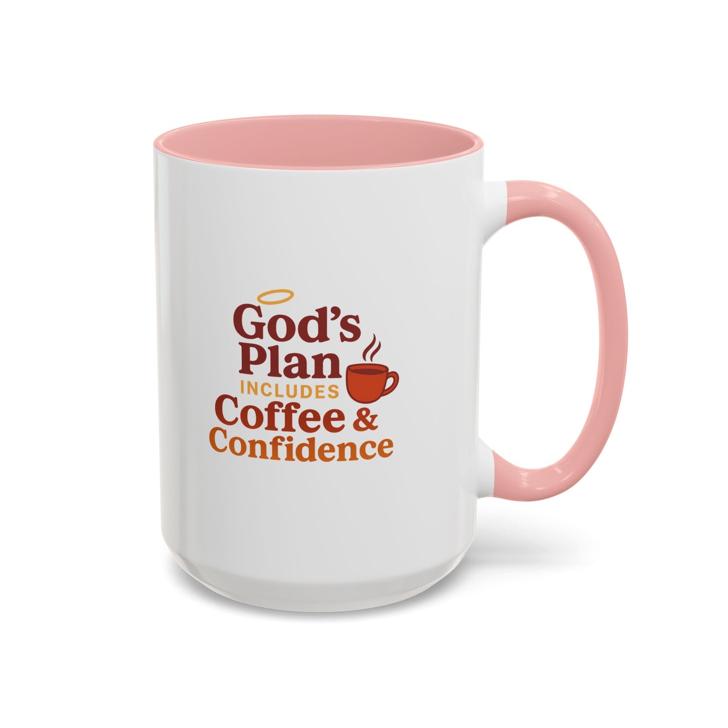 God's Plan Coffee Mug - Inspirational Gift for Coffee Lovers, Unique Christian Mug, Motivational Kitchen Decor, Coffee & Confidence