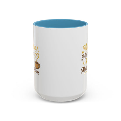 Mocha Mercy & Motivation Coffee Mug, Inspirational Coffee Cup, Gift for Coffee Lovers, Motivational Mug, Birthday Present