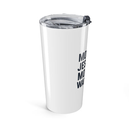 Inspirational Tumbler 20oz | Motivational Travel Mug | Faith-Based Water Bottle | Gift for Christians | Bible Verse Drinkware