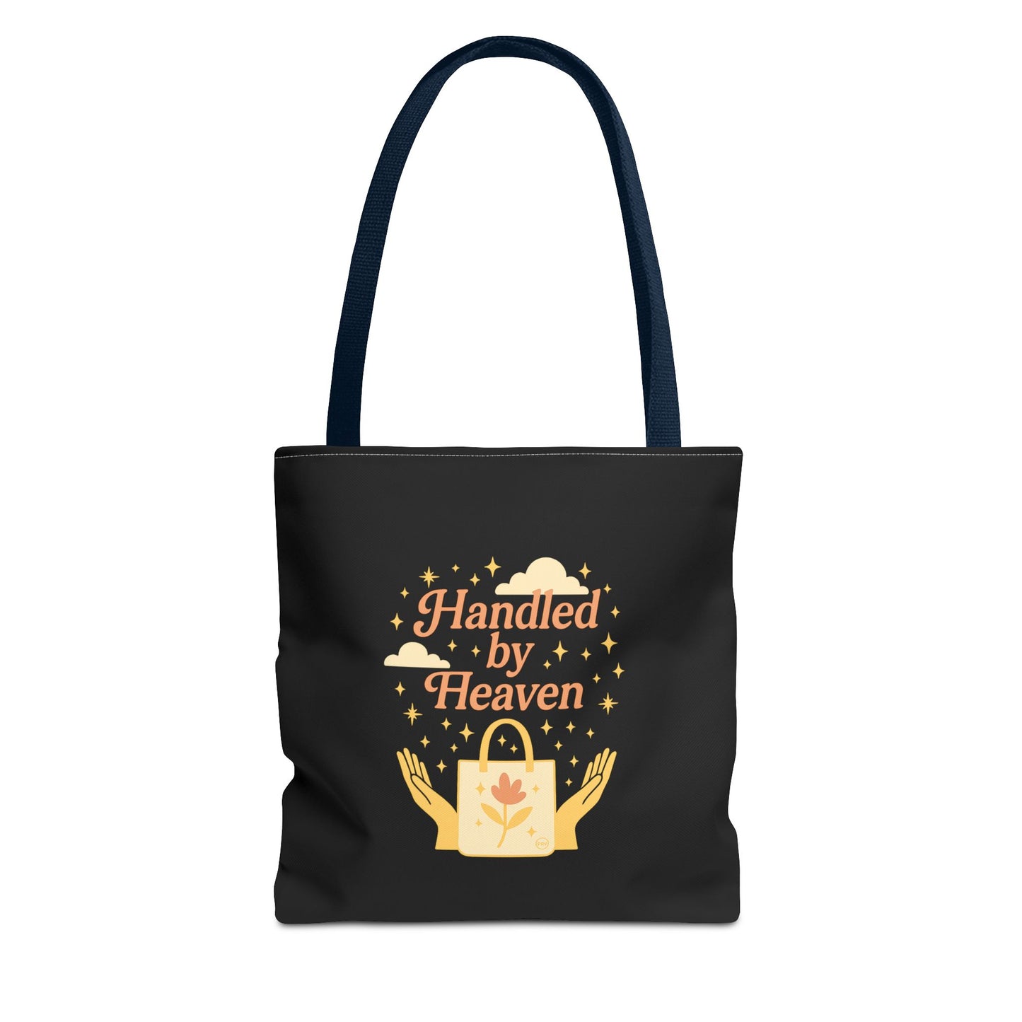 Heavenly Handled Tote Bag - Eco-Friendly Gift, Everyday Carry, Shopping Companion, Gift for Her, Travel Essential