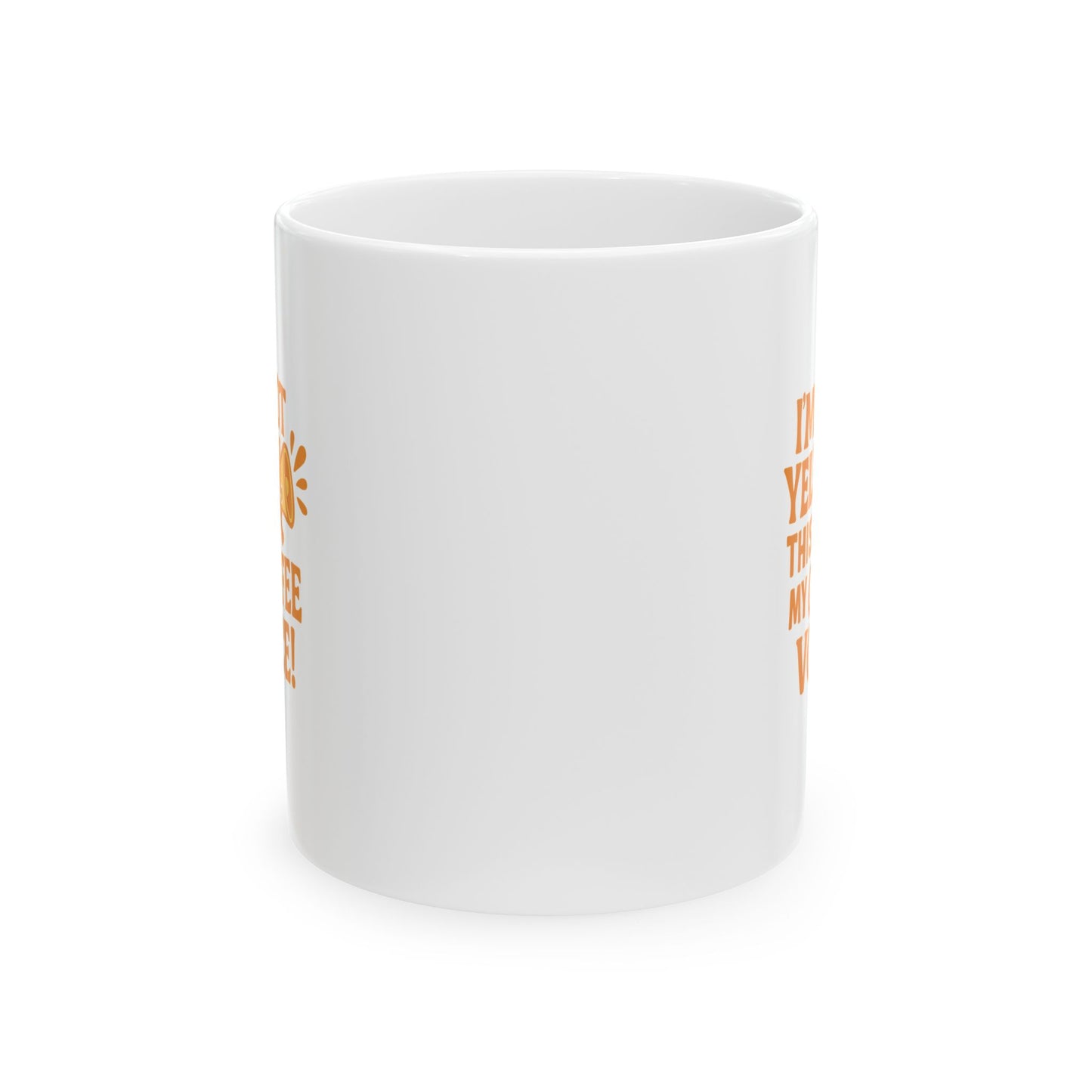 My Sweet Coffee Voice - Bright and Cheerful Ceramic Mug - Perfect Gift for Coffee Lovers, Inspirational Drinkware, Home Decor, Self-Care Essentials, Birthday [...]