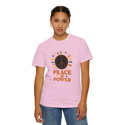 Peace Is Power Social Justice T-Shirt
