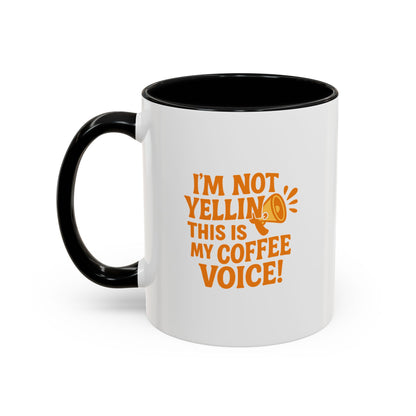 Funny Accent Coffee Mug, Gift for Coffee Lovers, Funny Mug, Unique Ceramic Mug, Novelty Gift for Friends, Home Office Decor