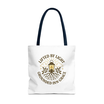 Grounded by Grace Tote Bag, Inspirational Gift, Eco-Friendly Shopping Tote, Spiritual Tote, Unique Artwork, Motivational Bag, Everyday [...]
