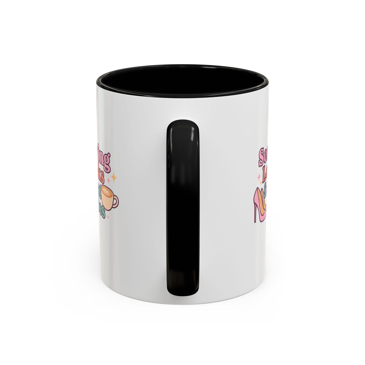 Chic Coffee Mug: Serving Looks & Lattes | Trendy Gift for Coffee Lovers, Fashion Enthusiasts, Housewarming, Birthdays, Mom's Day