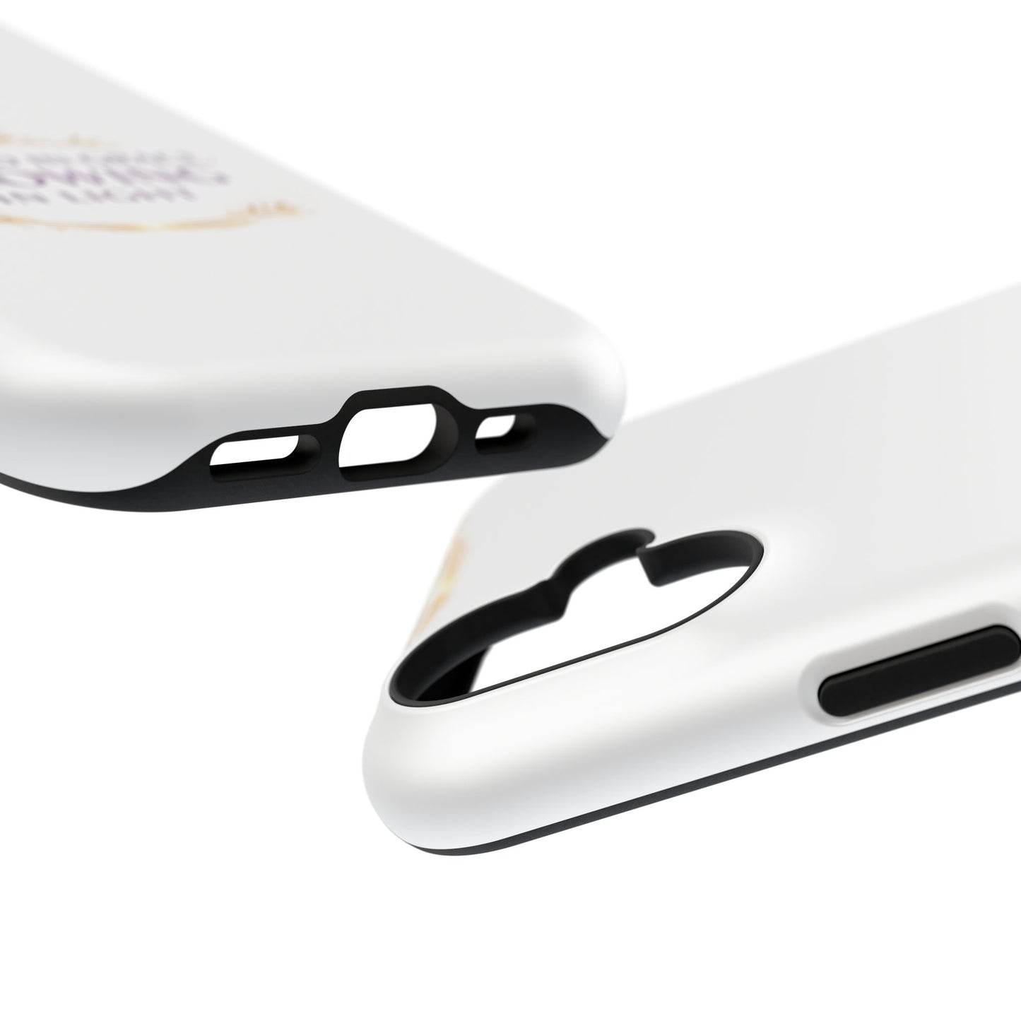 Phone Case — "Rooted in Grace, Growing in Light" Impact-Resistant Floral Design