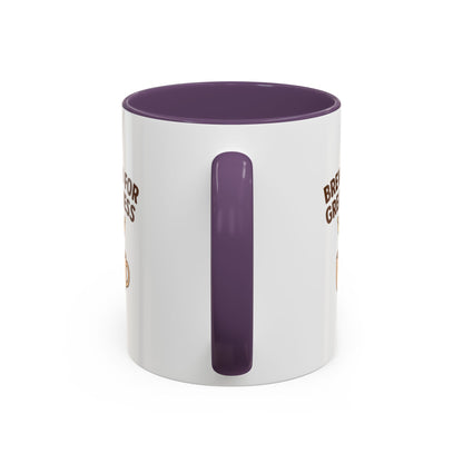 Brewed for Greatness Coffee Mug | Fun Drinking Mug, Gift for Coffee Lovers, Motivational Mug, Accent Mug for Home or Office