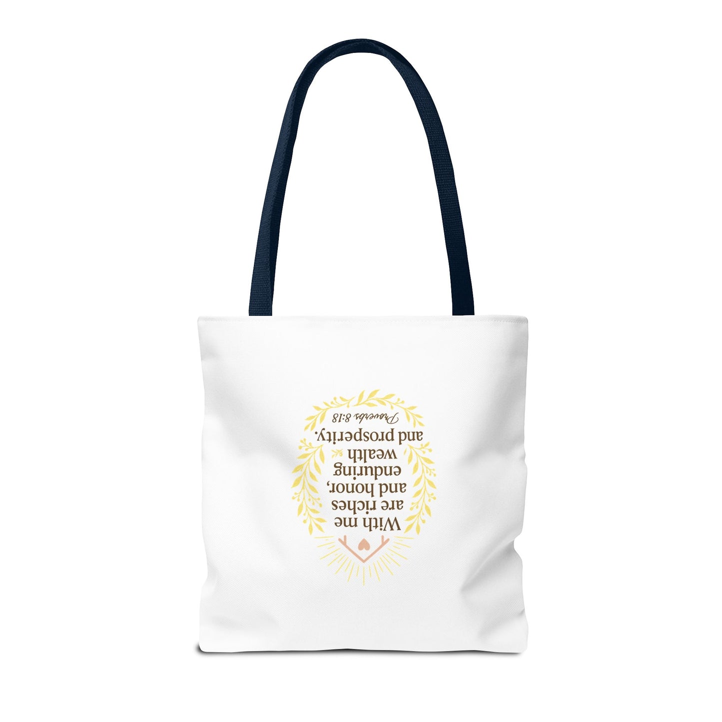 Prosperity Bible Verse Tote Bag