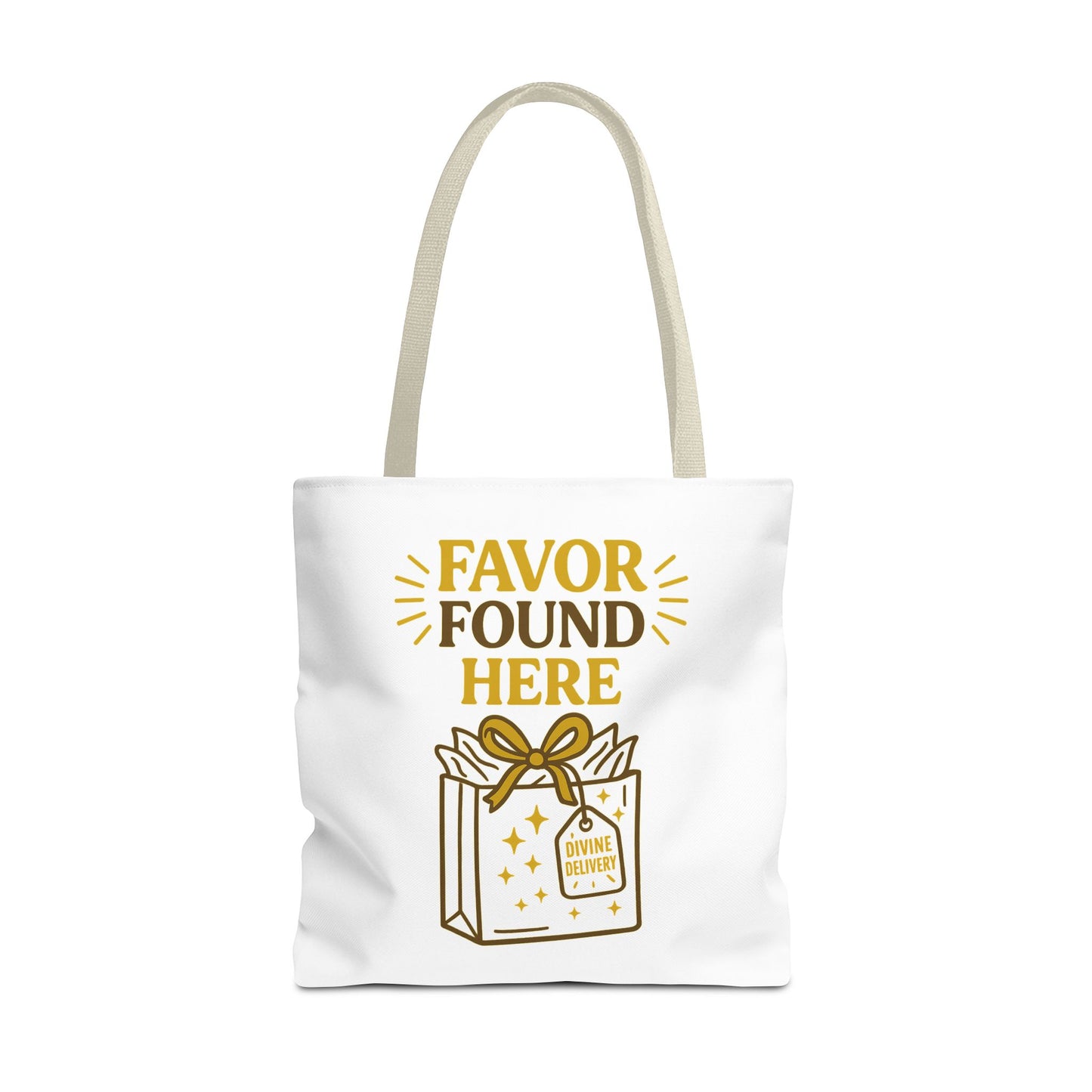 Favor Found Here Tote Bag - Perfect Gift for Celebrations, Party Favors, Birthday, Bridal Shower, Eco-Friendly