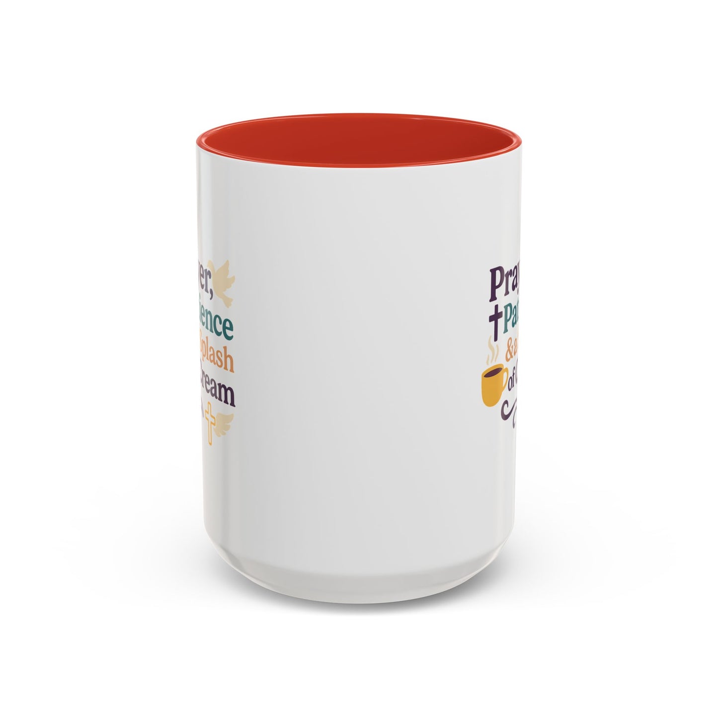 Faith-Inspired Coffee Mug - Perfect Gift for Friends and Family, Prayer Mug, Inspirational Drinkware, Christian Gift, Cute Desk Accessory