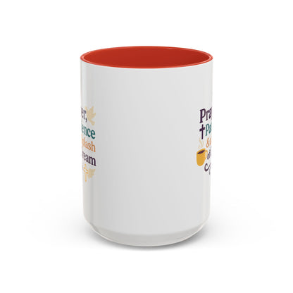 Faith-Inspired Coffee Mug - Perfect Gift for Friends and Family, Prayer Mug, Inspirational Drinkware, Christian Gift, Cute Desk Accessory