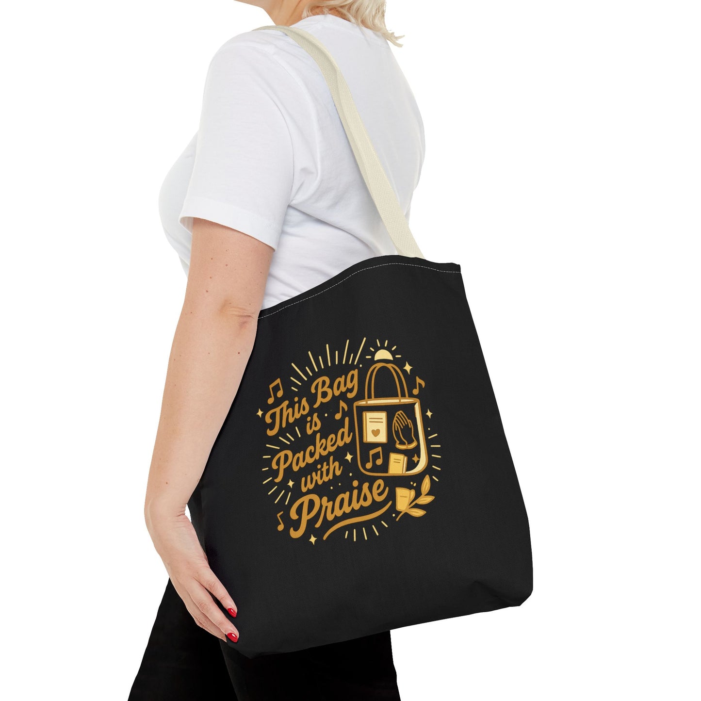 Tote Bag - Filled with Praise
