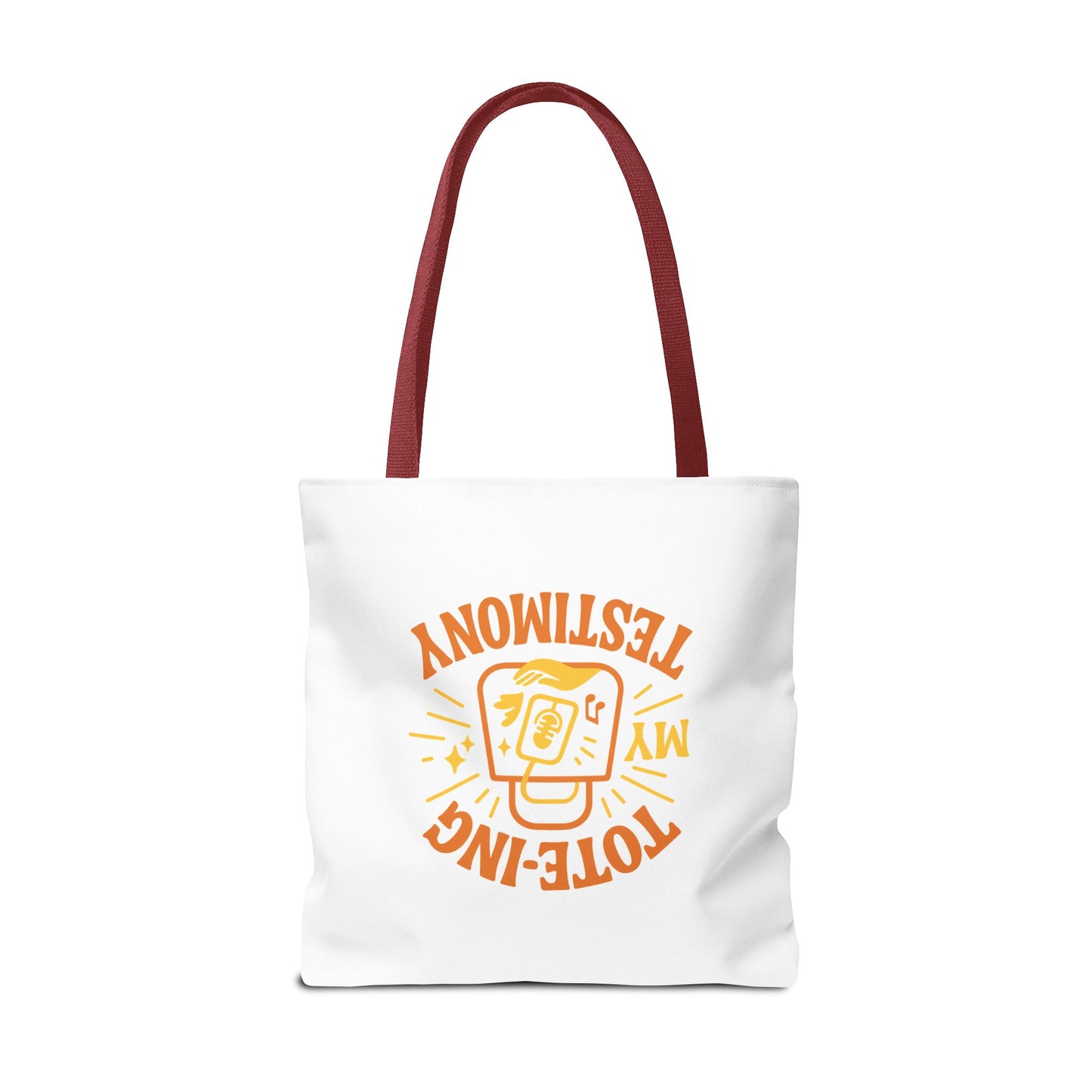 My Testimony Inspirational Tote Bag