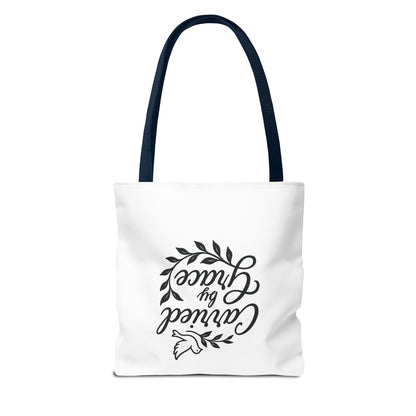 Carried by Grace Faith Tote Bag