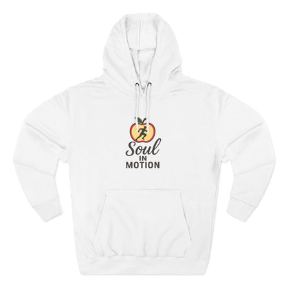 Soul in Motion Fleece Hoodie - Cozy Inspirational Pullover, Fitness Gift, Motivational Apparel, Gym Hoodie, Perfect for Active Lifestyles