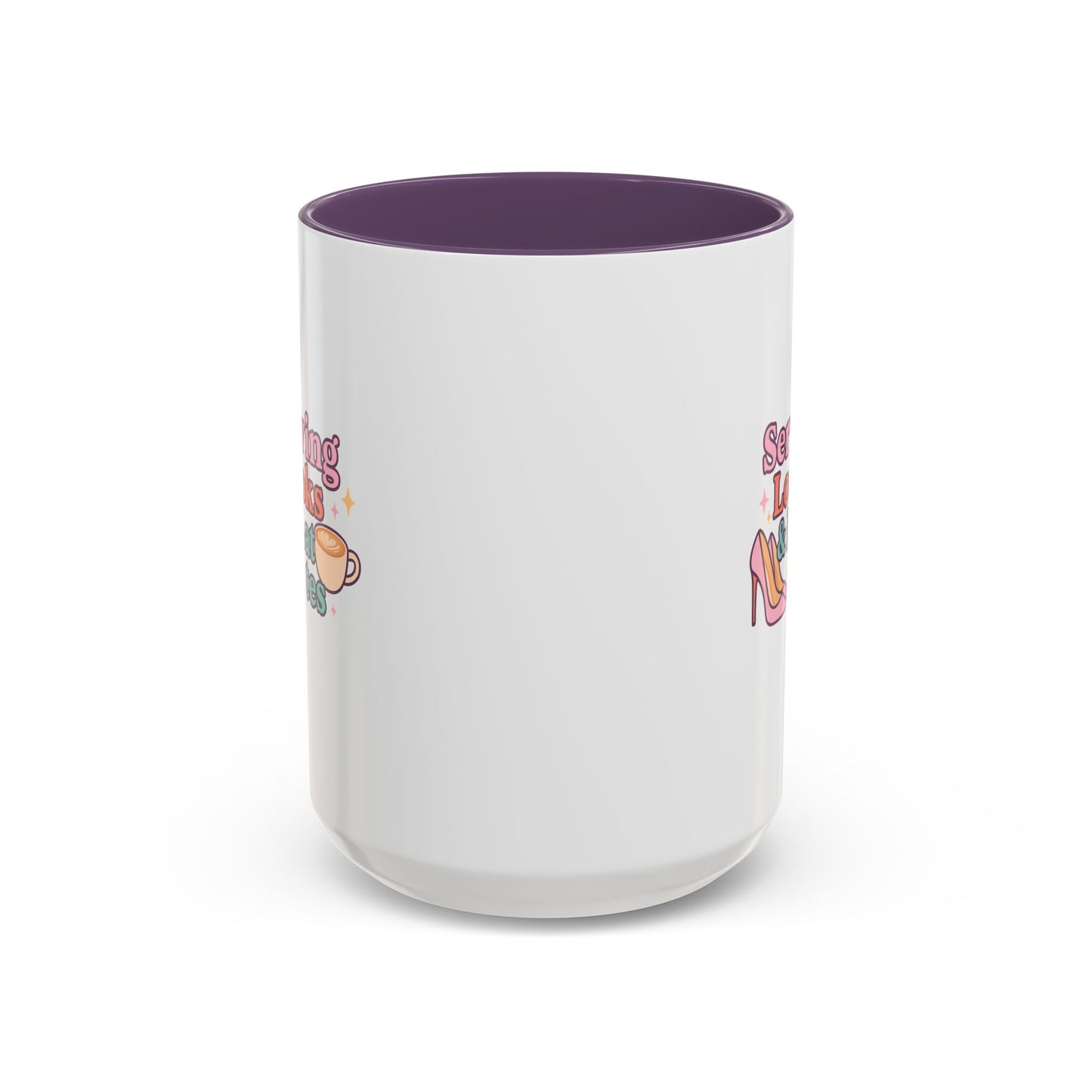 Chic Coffee Mug: Serving Looks & Lattes | Trendy Gift for Coffee Lovers, Fashion Enthusiasts, Housewarming, Birthdays, Mom's Day